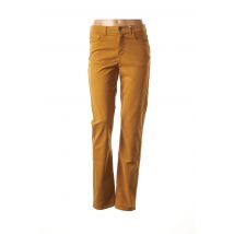 IMPAQT - Pantalon casual jaune en coton - Femme - Taille 34 - Modz