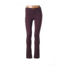DENIM STUDIO - Pantalon casual violet en coton - Femme - Taille W26 - Modz