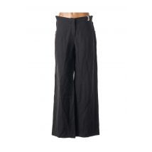 CREA CONCEPT - Pantalon droit noir en lin pour femme - Taille 44 - Modz