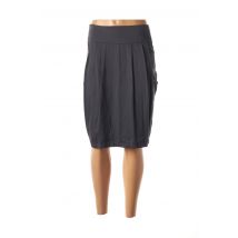 SANDWICH - Jupe mi-longue gris en viscose - Femme - Taille 36 - Modz