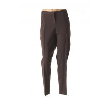 CREA CONCEPT - Pantalon chic marron en laine - Femme - Taille 44 - Modz