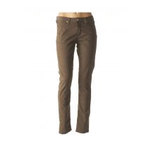 DENIM STUDIO - Pantalon casual marron en coton - Femme - Taille W28 - Modz