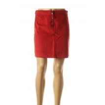 DIPLODOCUS - Jupe courte rouge en coton pour femme - Taille 42 - Modz