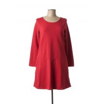 PAKO LITTO - Robe mi-longue rouge en coton pour femme - Taille 36 - Modz