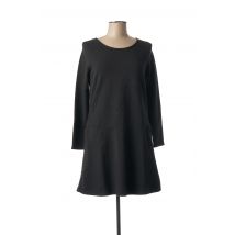 PAKO LITTO - Robe mi-longue noir en coton pour femme - Taille 36 - Modz