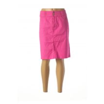 JENSEN - Jupe mi-longue violet en coton - Femme - Taille 36 - Modz