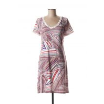 LO! LES FILLES - Robe mi-longue rose en viscose pour femme - Taille 40 - Modz