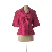 BARBARA LEBEK - Veste casual rose en lin pour femme - Taille 38 - Modz