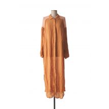 WILD - Robe longue marron en viscose pour femme - Taille TU - Modz