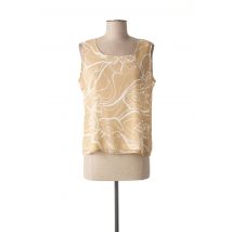 FRANK WALDER - Top beige en polyester - Femme - Taille 40 - Modz