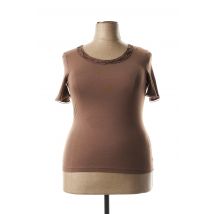 BASLER - T-shirt marron en modal - Femme - Taille 40 - Modz