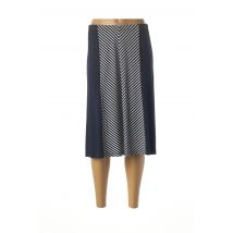 PAUPORTÉ - Jupe mi-longue bleu en viscose - Femme - Taille 42 - Modz