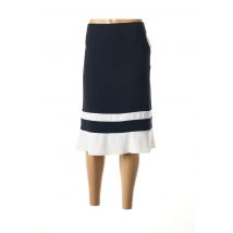 ANNE KELLY - Jupe mi-longue bleu en polyester - Femme - Taille 54 - Modz