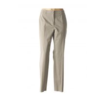 GERRY WEBER - Pantalon slim gris en coton - Femme - Taille 48 - Modz