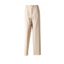 K'TENDANCES - Pantalon droit beige en polyester - Femme - Taille 50 - Modz