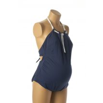 CACHE COEUR - Maillot de bain 1 pièce bleu en polyamide - Femme - Taille 44 - Modz