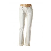 I.CODE (By IKKS) - Jeans coupe slim blanc en coton pour femme - Taille W25 - Modz