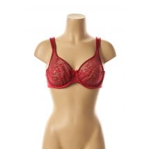 EMPREINTE - Soutien-gorge rouge en polyamide pour femme - Taille 90C - Modz