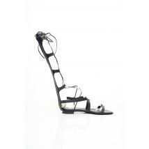 JOY - Spartiates noir en autre matiere - Femme - Taille 36 - Modz