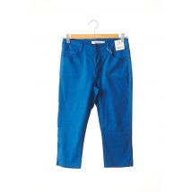 KY CREATION - Corsaire bleu en coton - Femme - Taille 34 - Modz