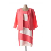 DIVAS - Ensemble robe rose en polyester - Femme - Taille 40 - Modz