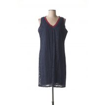 SENORETTA - Robe mi-longue bleu en coton pour femme - Taille 40 - Modz