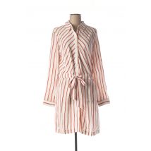 YUKA - Robe courte blanc en viscose - Femme - Taille 38 - Modz