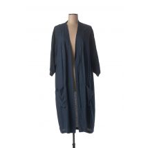 MAEVY - Veste casual bleu en viscose - Femme - Taille TU - Modz