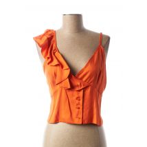 BELAIR - Top orange en viscose - Femme - Taille 40 - Modz
