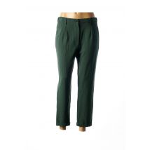 GARANCE - Pantalon droit vert en polyester - Femme - Taille 36 - Modz