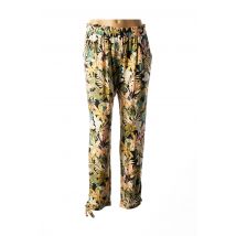 MY SUNDAY MORNING - Pantalon slim vert en viscose - Femme - Taille 40 - Modz