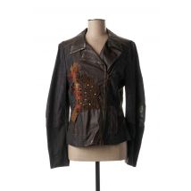 FUEGO WOMAN - Veste casual marron en polyester pour femme - Taille 40 - Modz