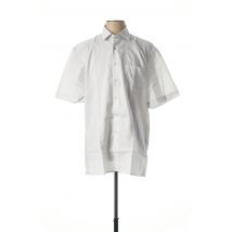 JUPITER - Chemise manches courtes blanc en coton pour homme - Taille M - Modz