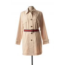 COMMA - Imperméable beige en polyester pour femme - Taille 42 - Modz