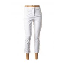 BASLER - Pantacourt blanc en coton - Femme - Taille 38 - Modz