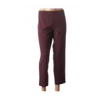 NATHALIE CHAIZE - Pantalon 7/8 rouge en polyester pour femme - Taille 44 - Modz