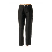BASLER - Pantalon droit noir en lin pour femme - Taille 44 - Modz
