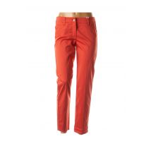GERRY WEBER - Pantalon slim orange en coton pour femme - Taille 38 - Modz