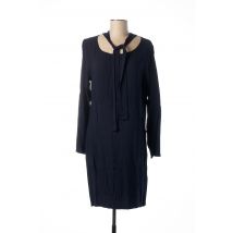 MALOKA - Robe mi-longue bleu en viscose - Femme - Taille 42 - Modz