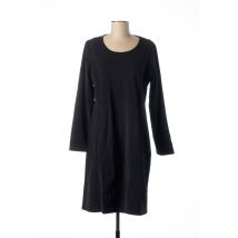 MALOKA - Robe mi-longue noir en viscose - Femme - Taille 42 - Modz