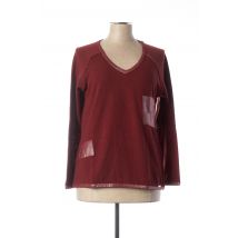 MALOKA - Pull rouge en polyester - Femme - Taille 36 - Modz