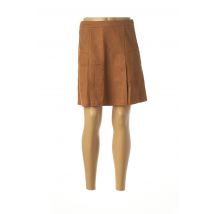 SMASH WEAR - Jupe courte marron en polyester pour femme - Taille 36 - Modz