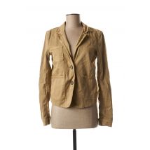 CLOSED - Blazer marron en coton - Femme - Taille 38 - Modz
