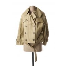GOLDEN GOOSE DELUXE BRAND - Manteau maternité beige en coton - Femme - Taille 42 - Modz