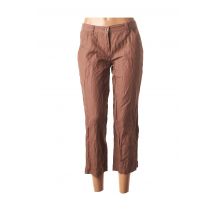 MOSCHINO - Pantacourt marron en coton - Femme - Taille 40 - Modz