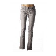 ED HARDY - Pantalon slim gris en coton - Femme - Taille W29 - Modz