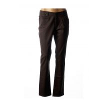 ITALO WOMAN - Pantalon casual marron en coton - Femme - Taille 44 - Modz
