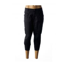 DKNY - Pantacourt noir en coton - Femme - Taille 46 - Modz