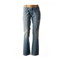 TWIN SET - Jeans coupe droite bleu en coton pour femme - Taille W32 L34 - Modz