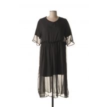 IMPERIAL - Robe mi-longue noir en polyester - Femme - Taille 38 - Modz